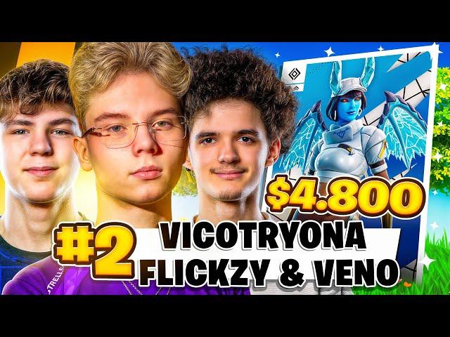 2ND PLACE IN TRIOS CASH CUP ($4,500)  w/ veno & FlickzyV2