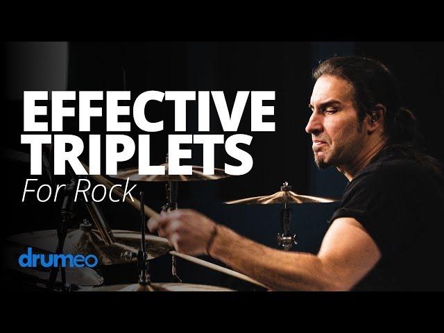 Effective Triplets For Rock Drumming | Brian Tichy