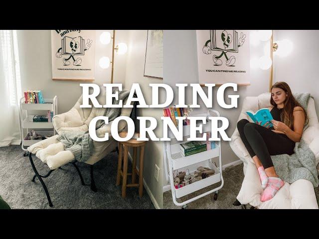 Creating a Reading Corner in my Room!!