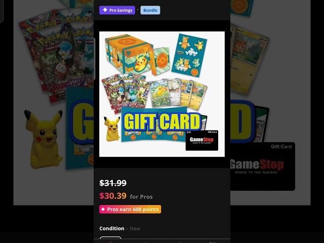 GameStop Pokemon Card Sale (12/15) #shorts #pokemon #pokemontcg