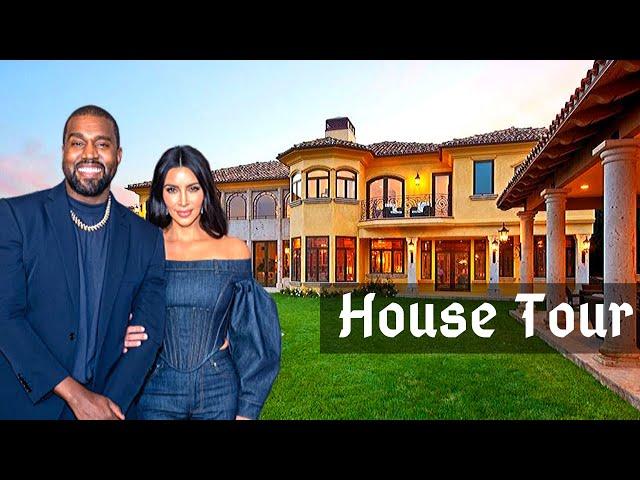 Kim Kardashian and Kanye West's House Tour 2020 | $18 Million Bel-Air Mansion