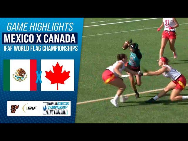 MEXICO X CANADA | IFAF WORLD FLAG CHAMPIONSHIP 2024 | Game Highlights