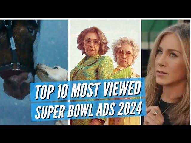 Top 10 Super Bowl Ads 2024 #superbowlads