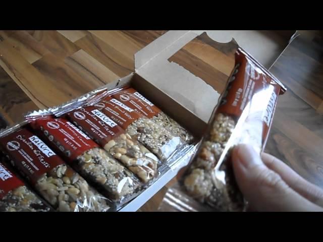 Review taste of nature organic food bar gluten free dairy free granola canada