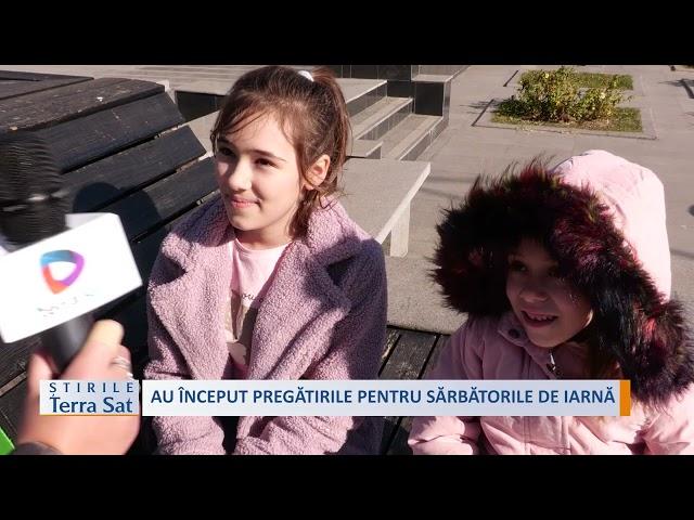 AU ÎNCEPUT PREGĂTIRILE PENTRU SĂRBĂTORILE DE IARNĂ