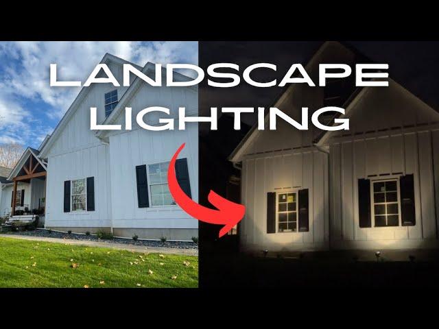 EASY LANDSCAPE LIGHTING THAT LOOKS GOOD