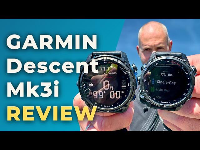 What you should know about the Garmin Descent Mk3i [Dive Computer Full Review]