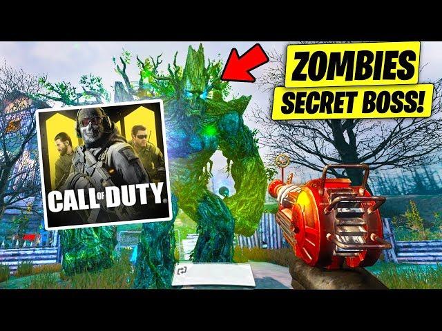 The Call of Duty Mobile Zombies SECRET BOSS Easter Egg..