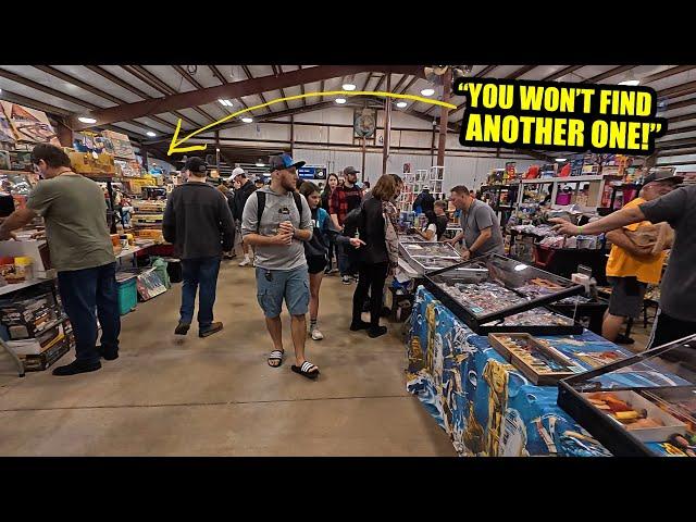 BUYING SO MANY $400 VINTAGE ACTION FIGURES AT A TOY SHOW!