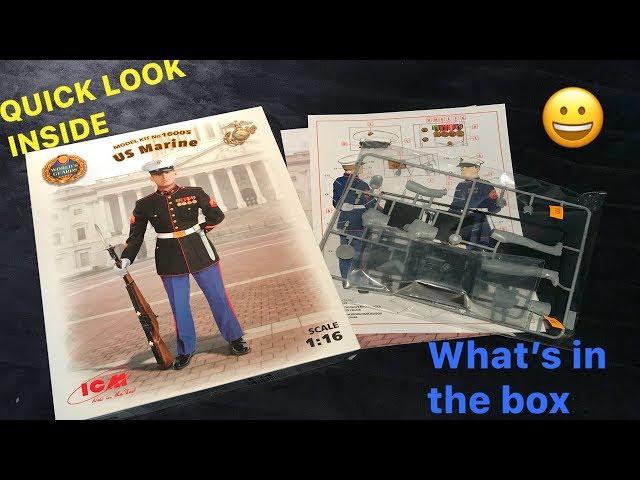 ICM World’s Guards US Marine 1/16 scale model kit