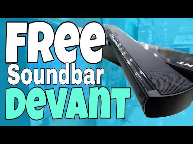 Free soundbar of Devant | DEVANT Bluetooth soundbar SB-50 | How to connect soundbar to TV