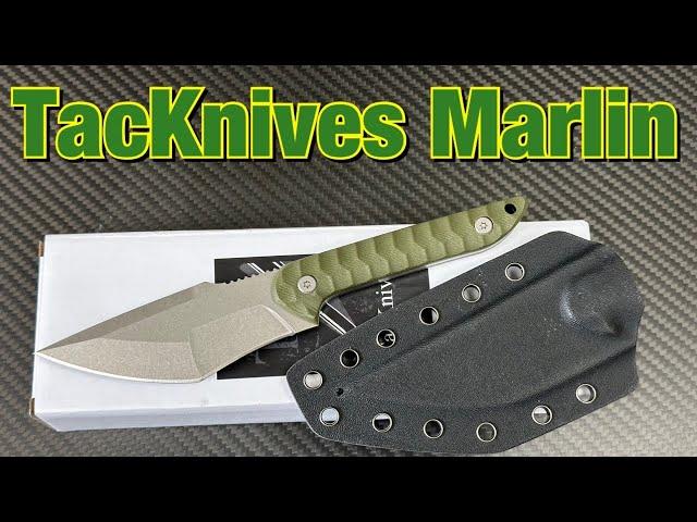 TacKnives Marlin fixed blade knife !