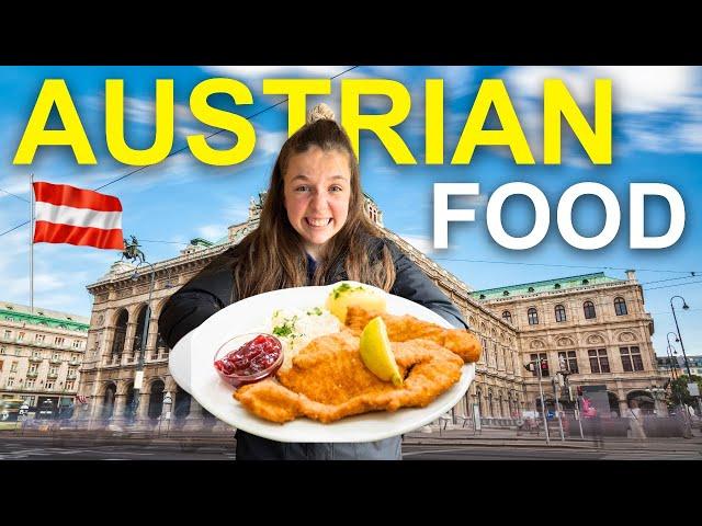 Eating TOP 5 DISHES in AUSTRIA!  (Vienna Food Vlog)