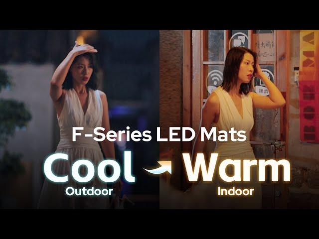 F-Series LED mats: from cool to warm