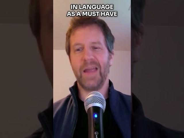 Language ️ is the key ingredient to achieving human-like AI 