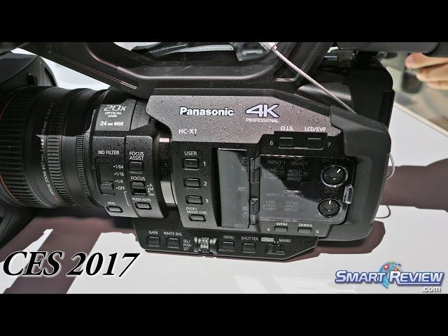 CES 2017 | Panasonic HC X1 Professional 4K Camcorder | 60p 4K | SmartReview.com