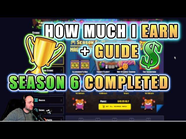 Season 6 DONE - How Much I Earn And Guide For Next - Rollercoin