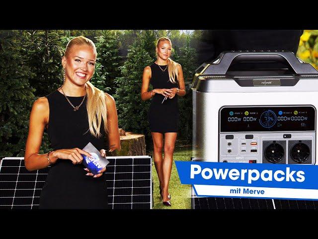 Merve präsentiert die besten Powerpacks mit Solarzellen | @PEARL-TV August 2024