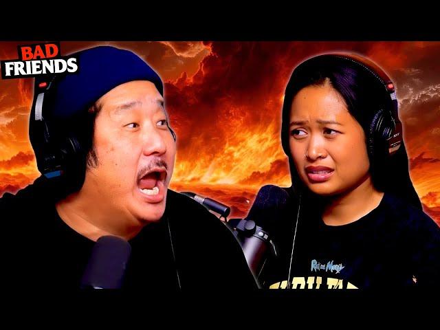 Bobby Lee Freaks Out and Scares Rudy