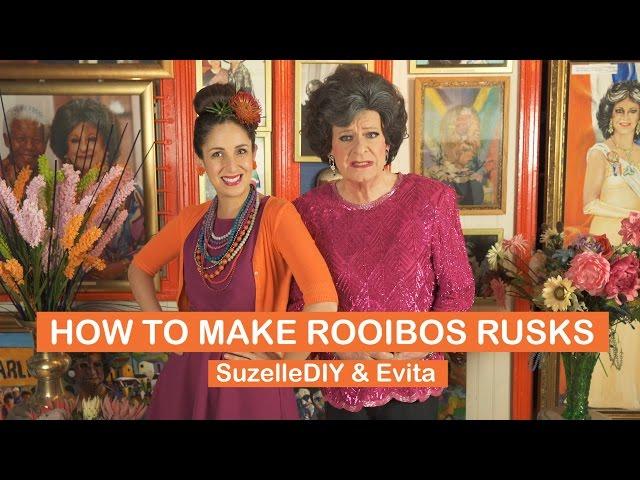 How to make Rooibos Rusks with Evita Bezuidenhout