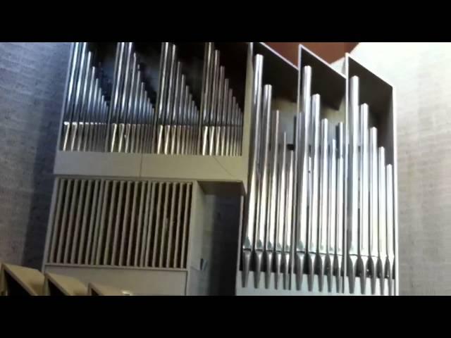 Lady Gaga Fugue for organ played by Paul Cienniwa @ First Church in Boston