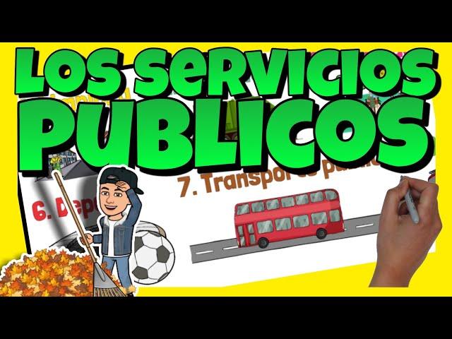  QUÉ son los SERVICIOS PÚBLICOS para NIÑOS