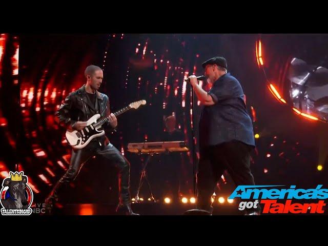 Richard Goodall Eye Of The Tiger Full Performance & Intro | America's Got Talent 2024 Semi Final