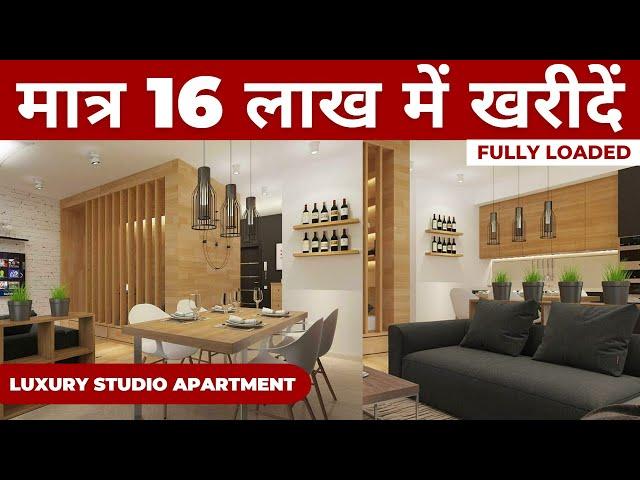 Luxury Studio Apartment For Sale Just@16Lakhs | Krystal Supremus Noida Extension