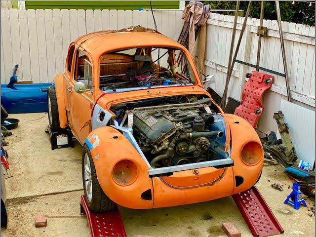 The Mutt Ep28. VW Beetle BMW Z3 Bodyswap. The next chapter.