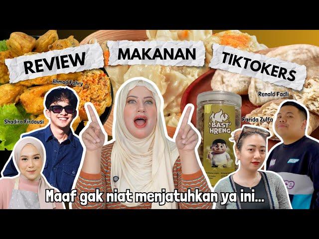 TASYI REVIEW MAKANAN TIKTOKERS VIRAL⁉️ MAAF GAK NIAT MENJATUHKAN