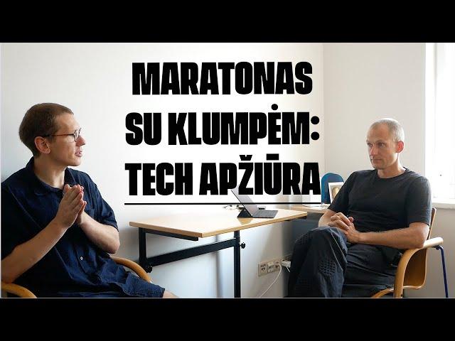 Ar įmanoma nubėgti maratoną su klumpėmis: tech apžiūra