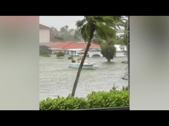 Hurricane Ian destroys lower level of the Vanderbilt Beach Resort