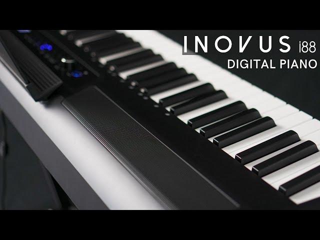 Inovus i88 Digital Piano | Feature Packed 88 Weighted Hammer Action Keyboard