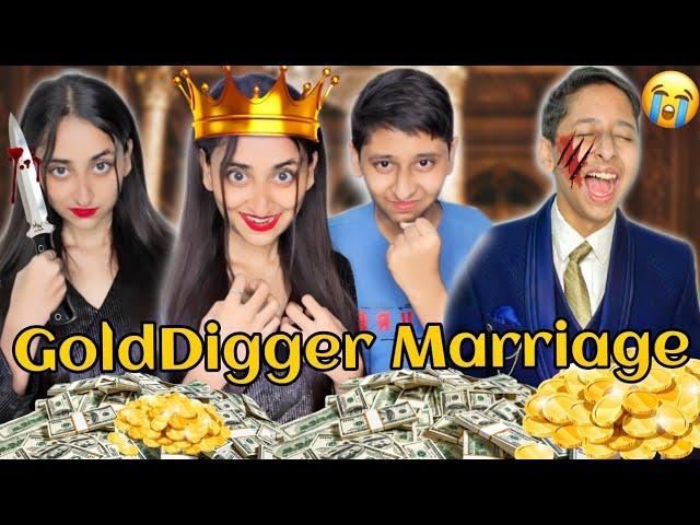 Golddigger Marriage #funnyshorts #ytshorts #shortstory