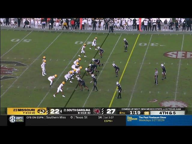 Missouri vs South Carolina Exciting Ending | 2024 College Football