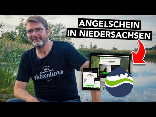 Angelschein in Niedersachsen online machen  (Ablauf, Prüfung, Kosten & Co.)