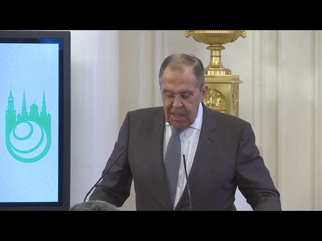 С.Лавров на встрече Группы стратегического видения «Россия – исламский мир», Москва, 6 марта 2023 г.