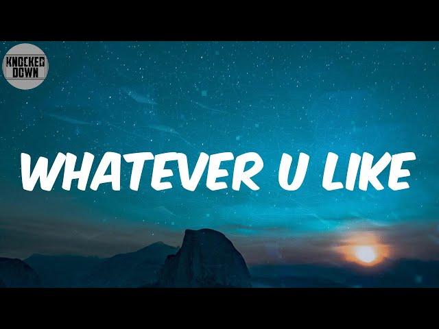 Whatever U Like (Lyrics) - Nicole Scherzinger