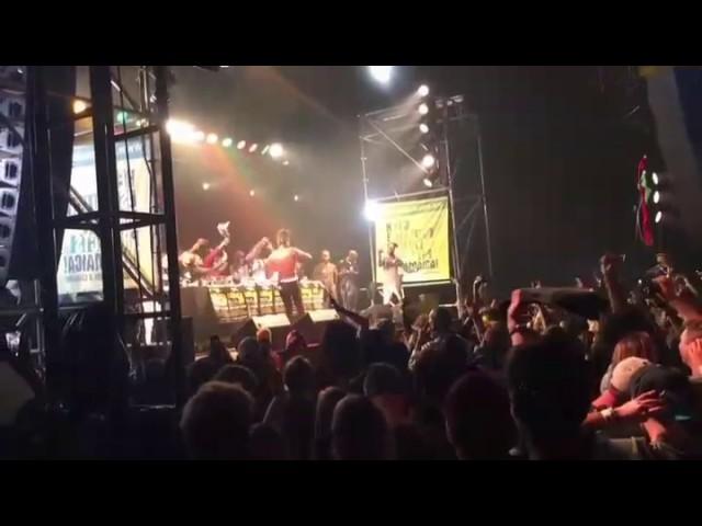 Aidonia Performing at Reggae Geel in Belgium