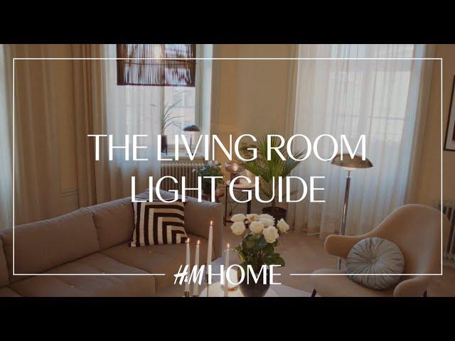 The living room lighting guide: How to choose the right lamps to create the perfect light