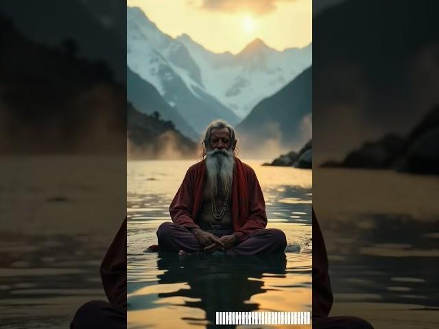 Naga Sadhu Meditating in Himalayas #mahakumbh2025