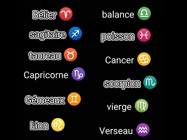 quiz sur les signe astrologique #3 selon moi ️