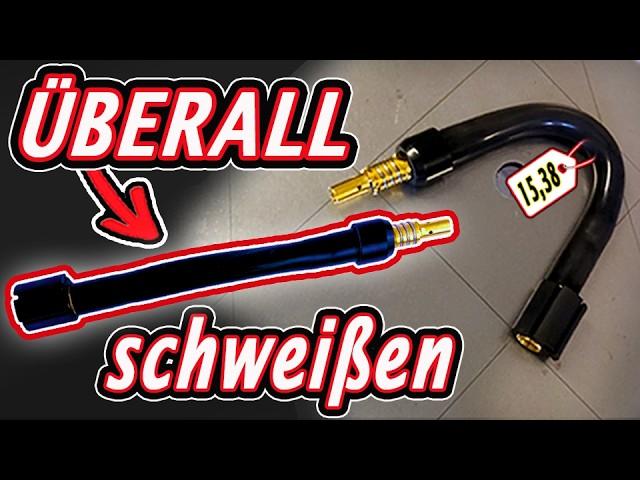 Damit kannst du ÜBERALL schweißen – Genialer 15,38€ HELFER