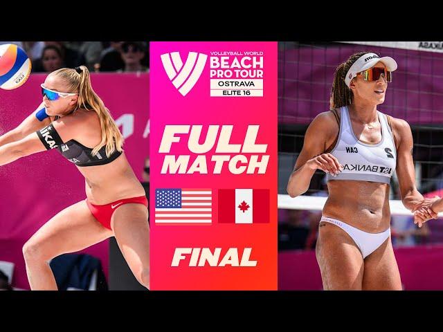 Gold Medal - Melissa/Brandie vs. Hughes/Cheng | Ostrava 2024 - Full Match