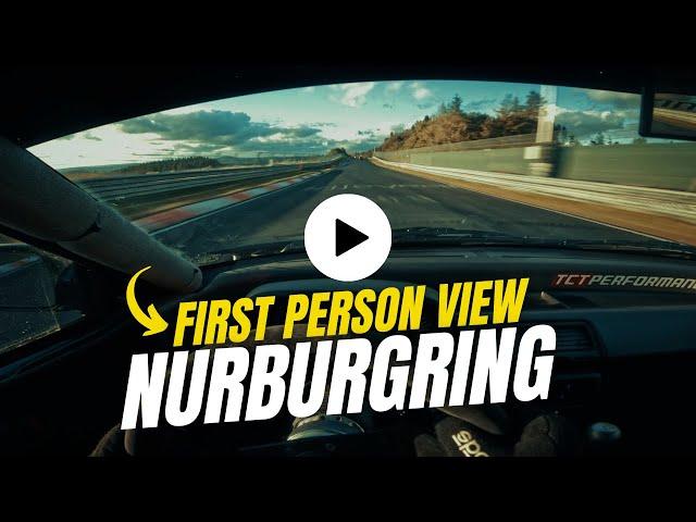 First person view on the Nürburgring // Honda Civic B18C // One of the last laps of 2023