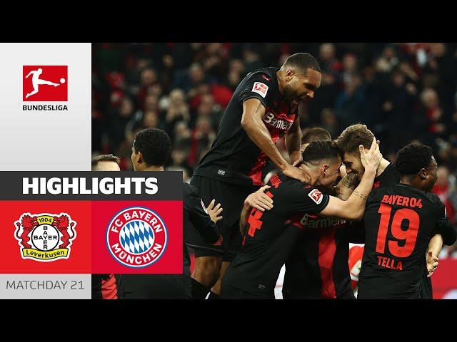 Leverkusen Beat Bayern! | Bayer 04 Leverkusen - FC Bayern 3-0 | Highlights | MD 21 – Bundesliga