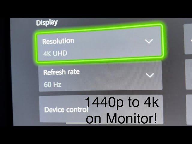 HOW TO GET 4K ON A 1440P MONITOR! (+  ELGATO SETUP)