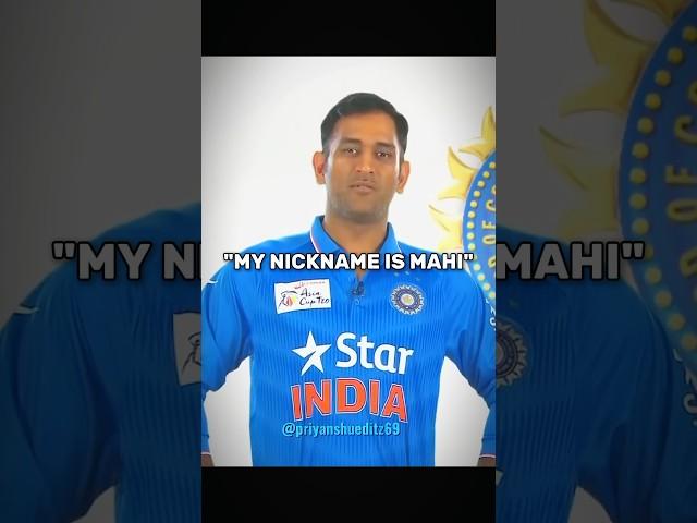Cricketers nickname  #popular #dhoni #rohit#kohli#viral#nicknames