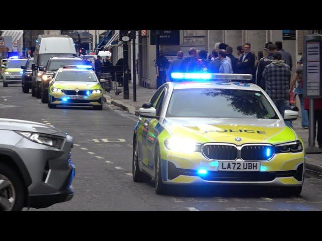 *HIGH-RISK* Thomas Kavanagh & Liam Byrne ARMED CATEGORY-A Prisoner Escort From The Old Bailey court