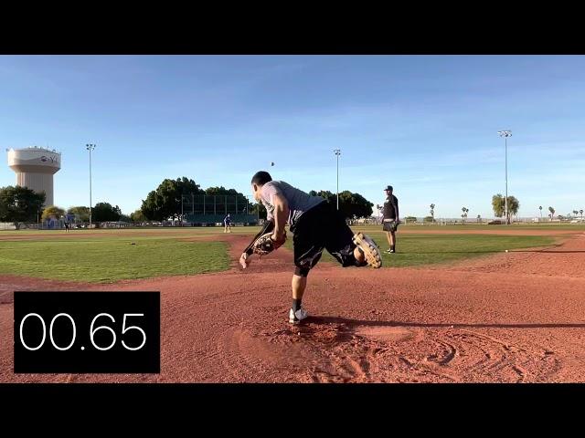 Daniel Arroyo 1.7 Pop Time (no catchers gear) MLB